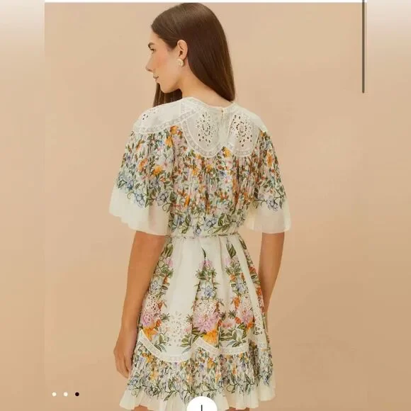 mikail mini dress Mika Bubble Hem Viscose Mini Dress – CAYLO